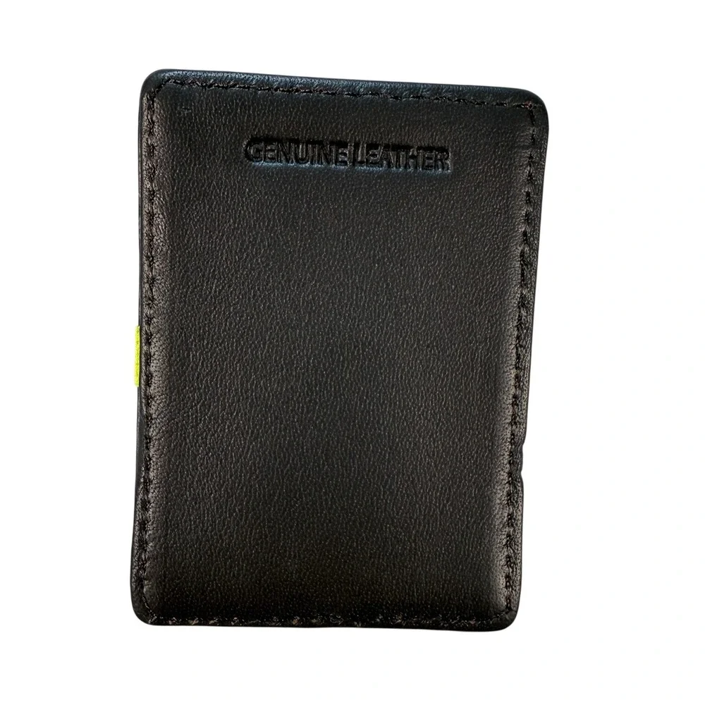 Robert Graham‎ Clubhouse RFID Leather Wallet + Golf Tees Gift Set Brown NIB